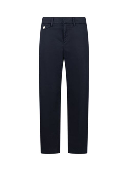 pantalone donna flare raso blu LIU JO | WA5454-T925793921